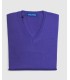SUETER CUELLO PICO MEZCLA LANA MERINO LAVANDA