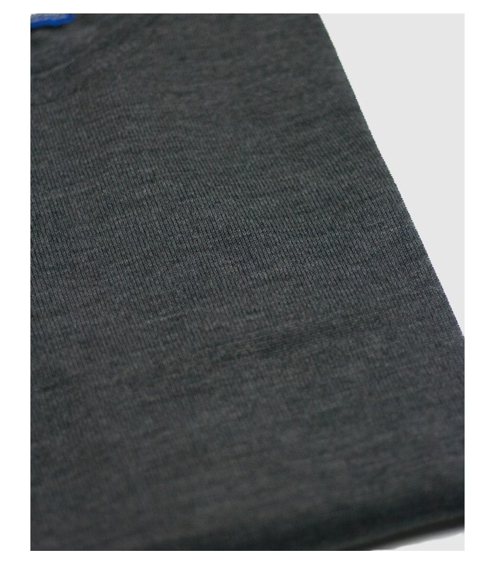 SUETER CUELLO REDONDO MEZCLA LANA MERINO GRIS MEDIO