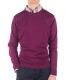 SUETER CUELLO REDONDO MEZCLA LANA MERINO CARDENAL