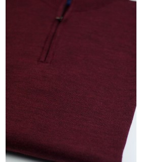 Compra marca SUETER CREMALLERA MEZCLA LANA MERINO OXIDO en Knitewearstor - Textiles Campillo