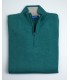 SUETER CREMALLERA MEZCLA LANA MERINO TURQUESA
