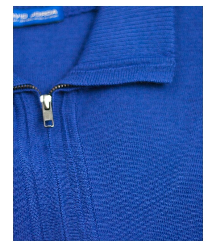 CHAQUETA MEZCLA LANA MERINO AZUL