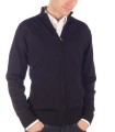 CHAQUETA MEZCLA LANA MERINO NEGRO