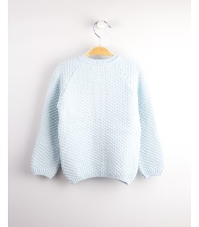 CHAQUETA FRANCE CELESTE