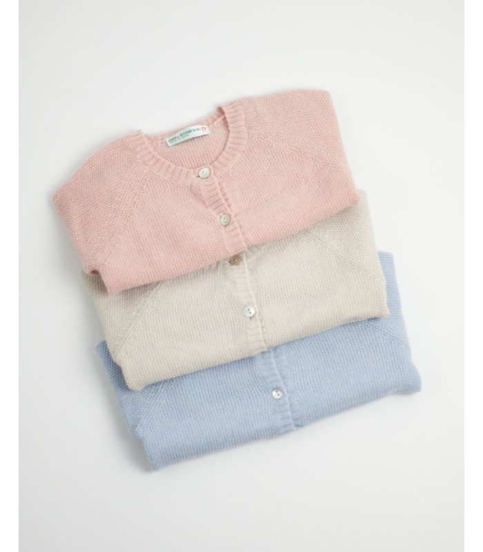 CHAQUETA CASHMERE ROSA