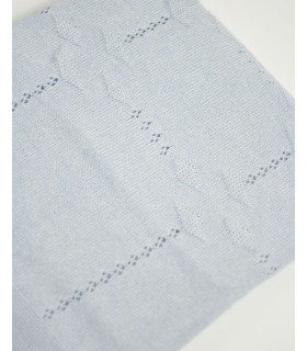 MANTA 80 x 80 - CELESTE