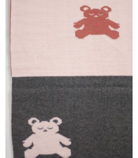 MANTA 80 x 80 - ROSA CLARO