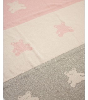 MANTA 80 x 80 - BEIG LUREX