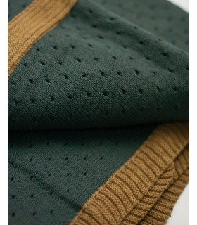 MANTA CALADOS 90X110  GRIS