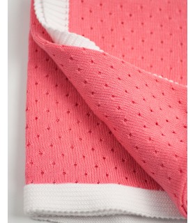 MANTA CALADOS 110x90 FRESA