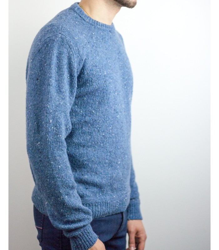 JERSEY TWEED   AZUL