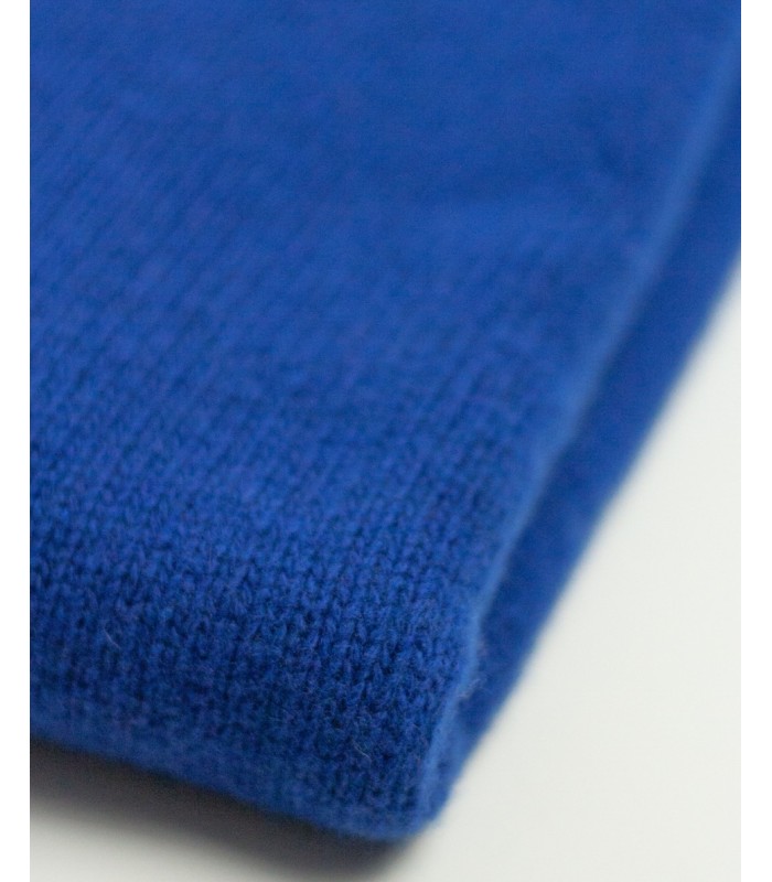 SUÉTER GRUESO PICO MEZCLA LAMBSWOO AZUL TINTA