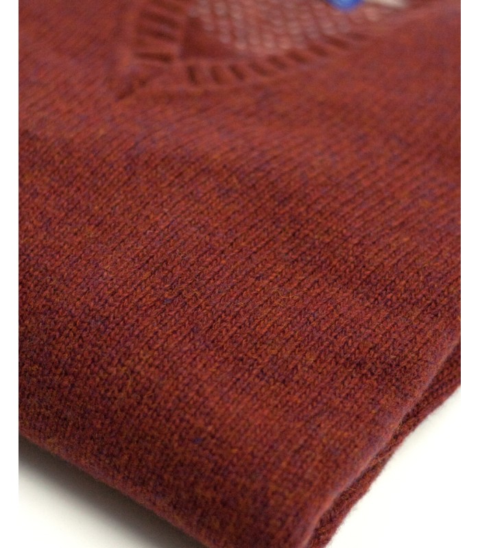 SUÉTER GRUESO PICO MEZCLA LAMBSWOOL OXIDO