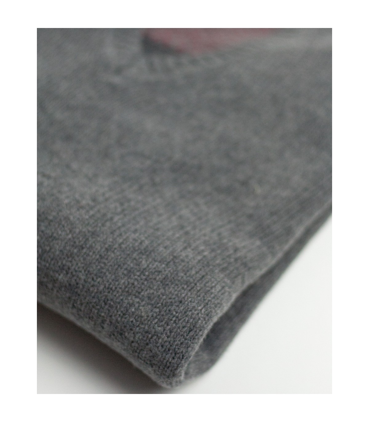 SUÉTER GRUESO PICO MEZCLA LAMBSWOOL GRIS MEDIO