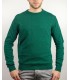 SUETER REDONDO MEZCLA CASHMERE VERDE