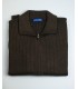 CHAQUETA HOMBRE CREMALLERA Y BOLSILLOS TIERRA