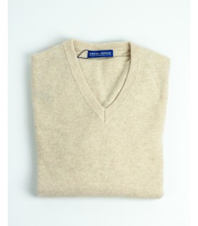 Compra marca SUETER PICO MEZCLA LAMBSWOOL PIEDRA en Knitwearstore - Textiles Campillo