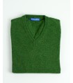 SUETER PICO MEZCLA LAMBSWOOL VERDE