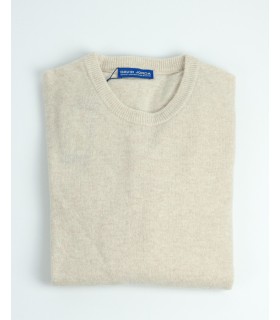 Compra marca SUETER CUELLO REDONDO MEZCLA LAMBSWOOL PIEDRA en Knitewearstor - Textiles Campillo
