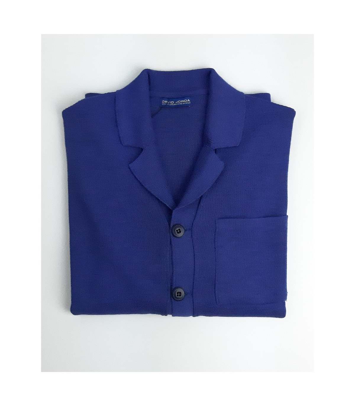 CLASSIC CARDIGAN WOOL BLEND BLUE