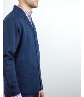 TEBA DE PUNTO MEZCLA DE LANA MARINO CLARO