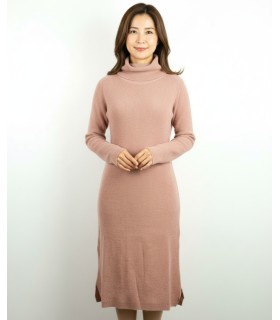 VESTIDO CISNE CON CASHMERE ROSA CLARO