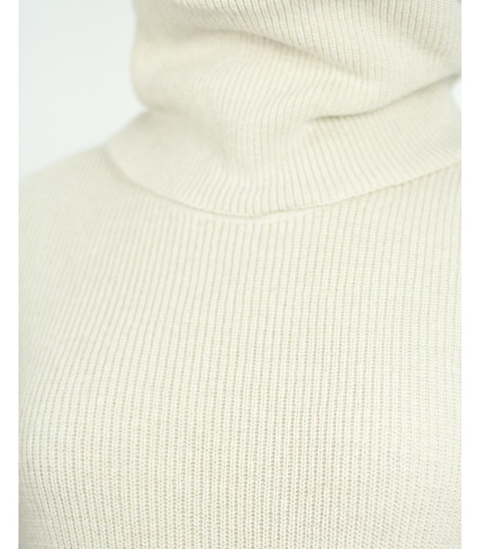 VESTIDO CISNE CON CASHMERE BLANCO