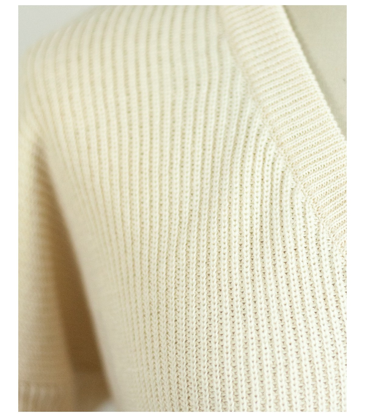 JERSEY PICO PUNTO PERLADO BLANCO