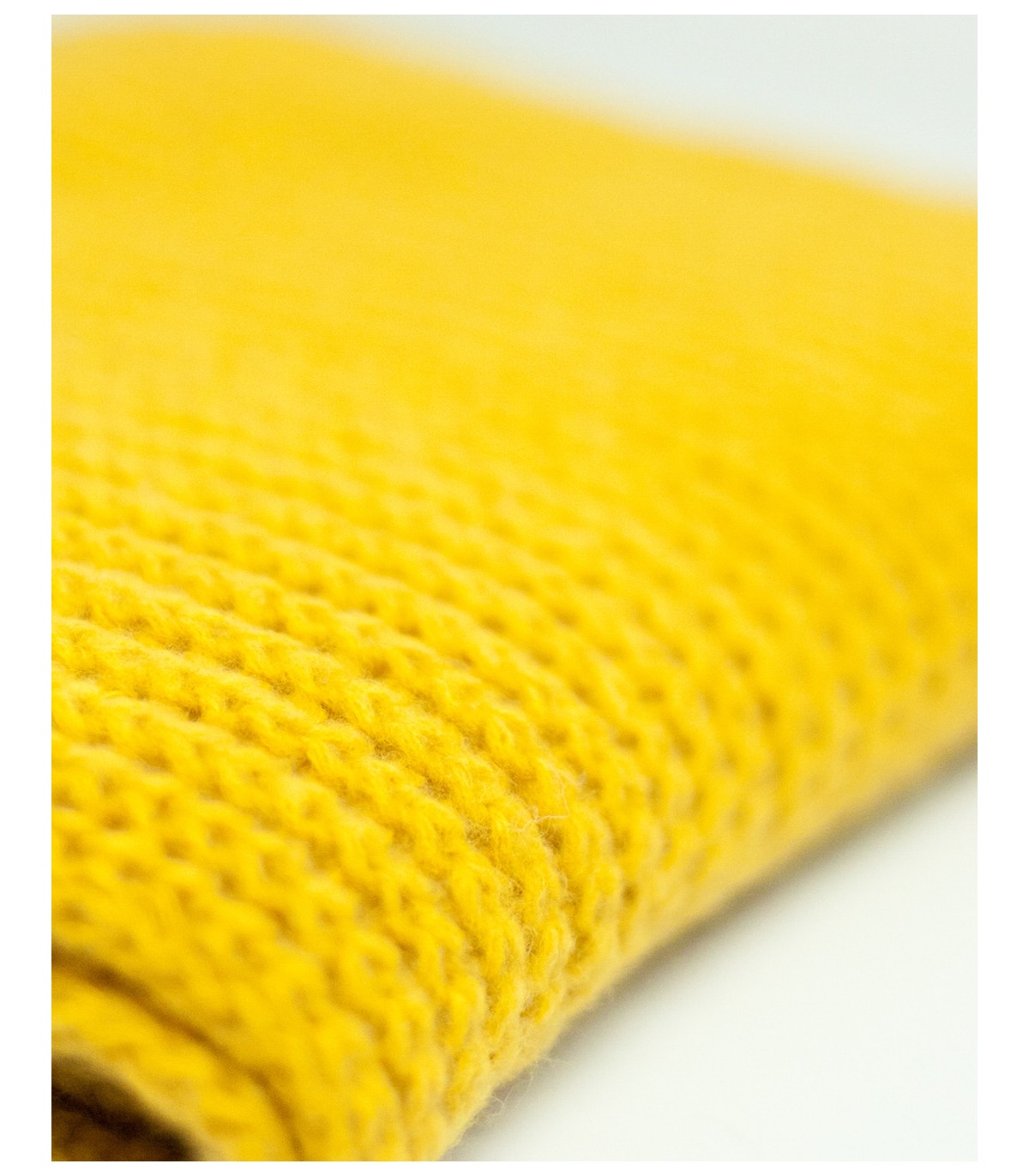 BUFANDA PUNTO PERLADO AMARILLO