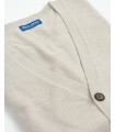 STONE BUTTON CARDIGAN MERINO WOOL BLEND