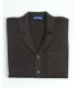 CHAQUETA HOMBRE MEZCLA LANA TEBA MARRON CHOCOLATE
