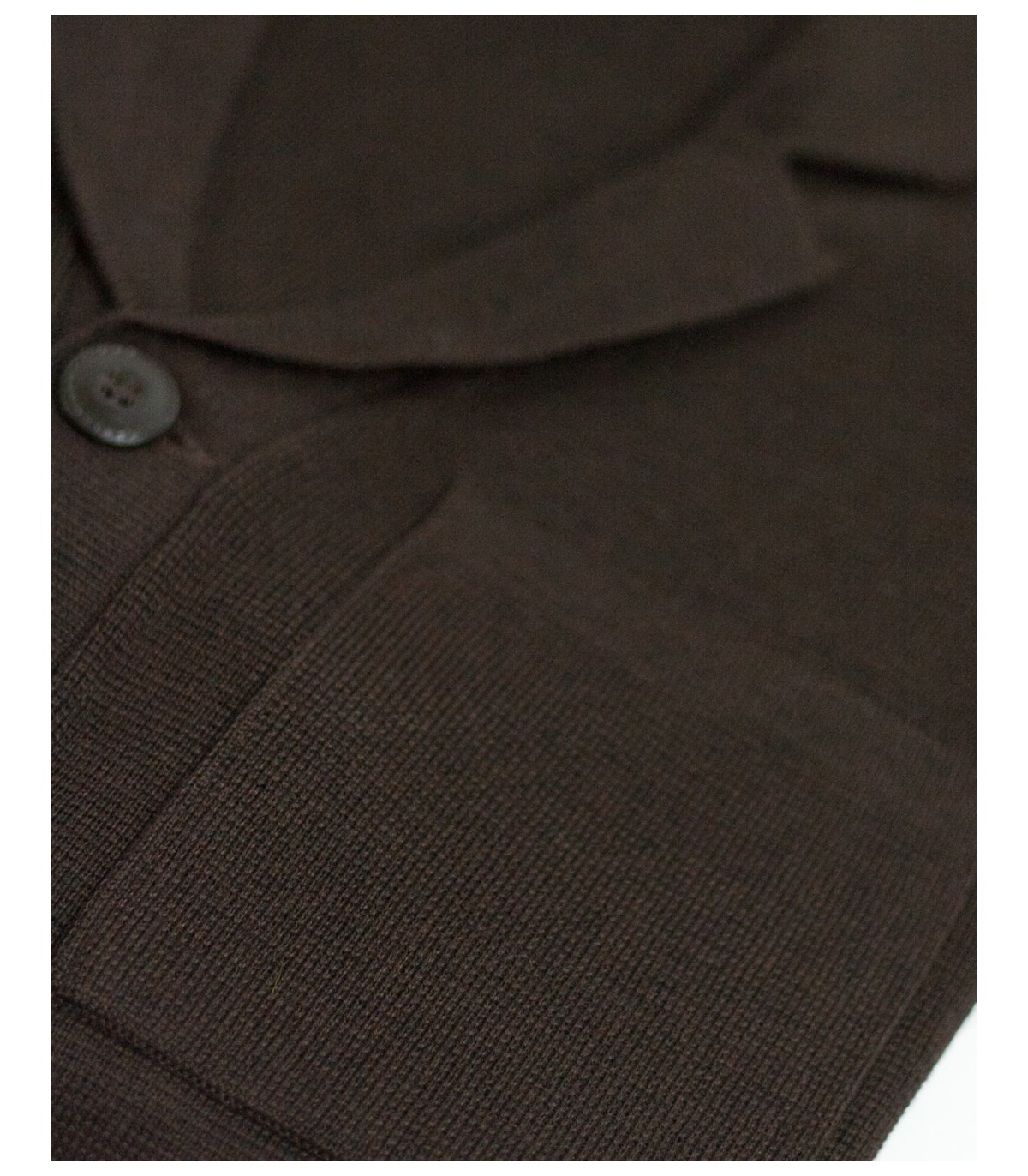 CHAQUETA HOMBRE MEZCLA LANA TEBA MARRON CHOCOLATE