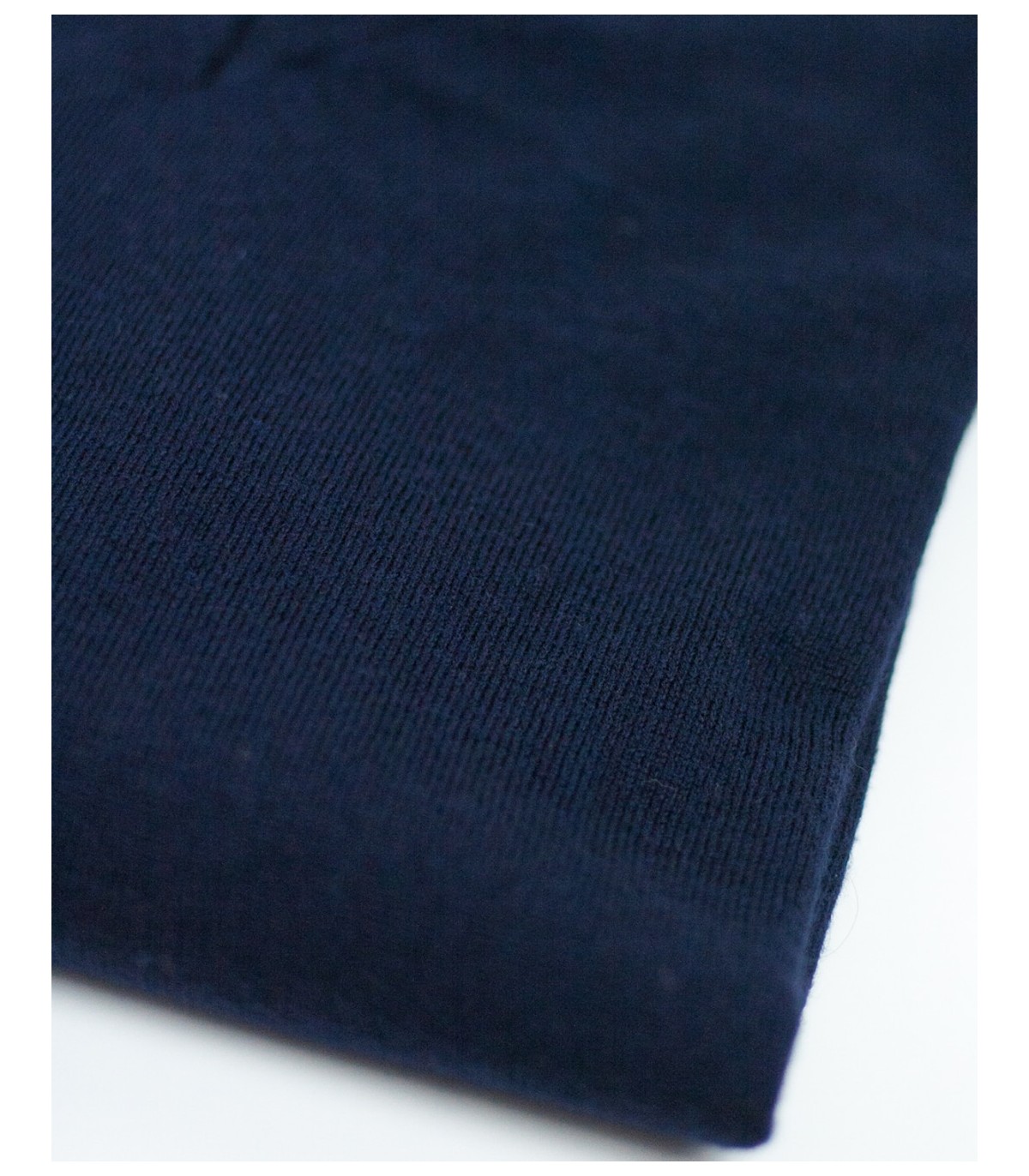 JERSEY PICO 100% LANA EXTRAFINA AZUL MARINO