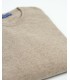 SUETER CUELLO REDONDO MEZCLA LAMBSWOOL BEIGE