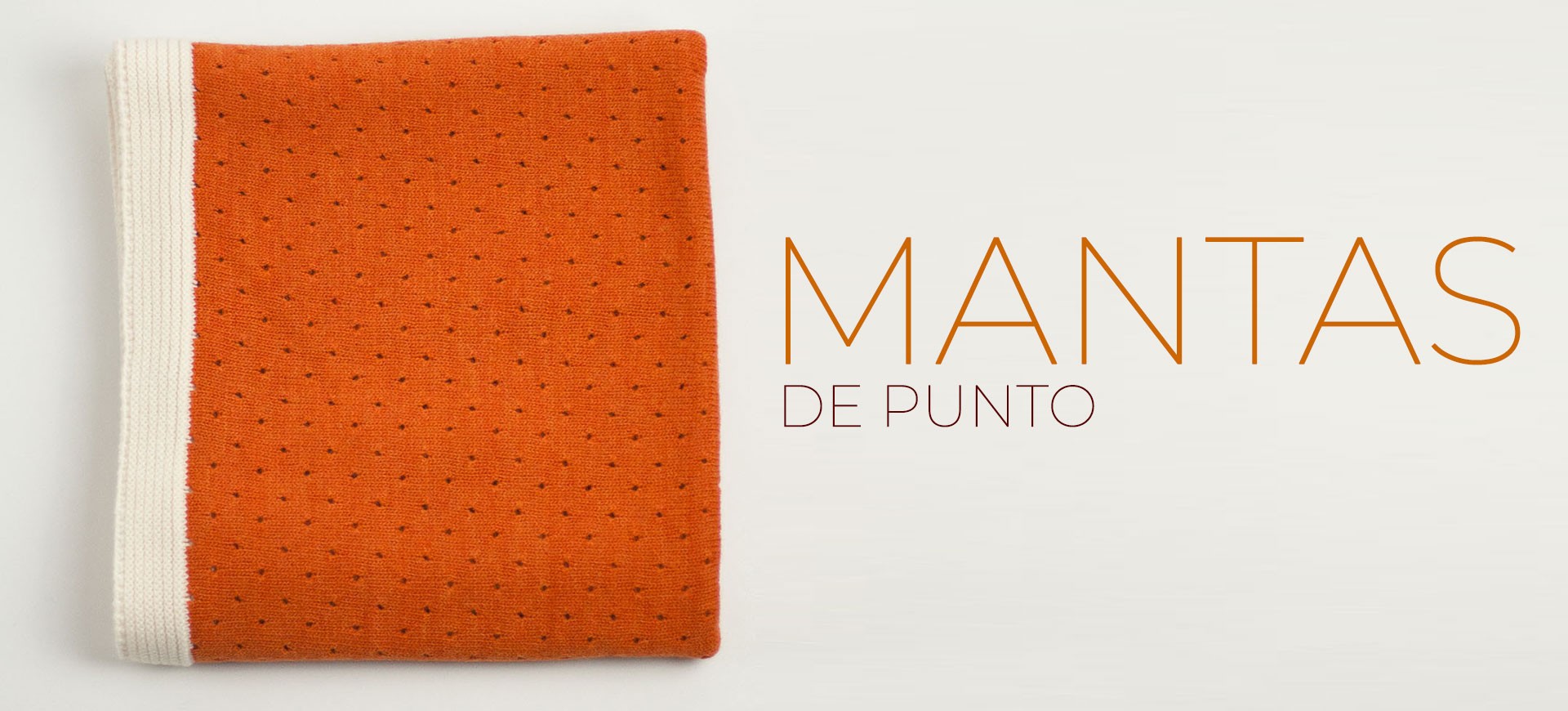 MANTAS DE PUNTO